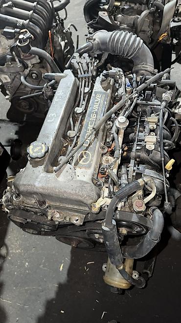 датчики холостого хода: Бензиновый мотор Mazda 2003 г., 2.3 л, Б/у, Оригинал, Япония — 1