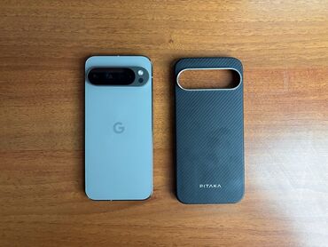 мобильные телефоны скупка: Google Pixel 9 Pro XL, Колдонулган, 256 ГБ, түсү - Боз, 1 SIM, eSIM