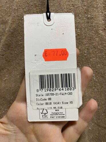 Pantalone: S (EU 36), Visok struk, Ravne nogavice na lalafo.rs — 5 Pantalone: S (EU 36), Visok struk, Ravne nogavice — 5