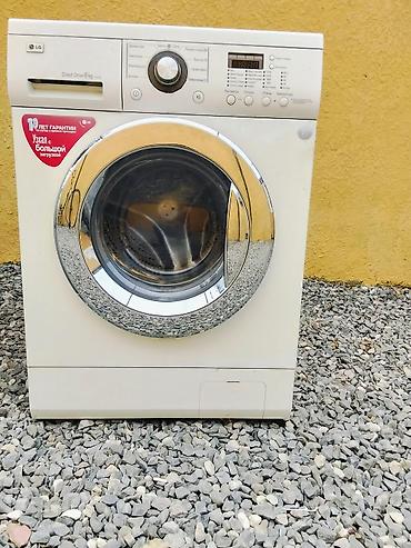 modem ikinci el: Paltaryuyan maşın LG, 6 kq, İşlənmiş, Avtomat, Qurutma var, Kredit yoxdur, Ünvandan götürmə, Ödənişli çatdırılma — 1