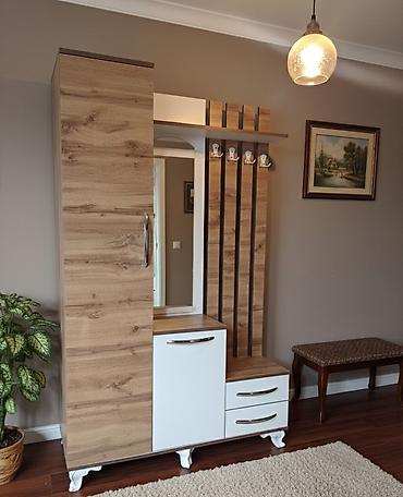 balta: Yeni, 1 qapı, Güzgülü, Ağ, Açılan, Düz dolab — 1