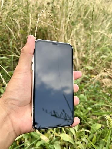холодильник серый: IPhone 11, Б/у, 128 ГБ, Белый, 100 % — 1