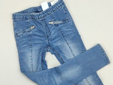 spodnie joggery jeans: Jeans, H&M, 7 years, 122, condition - Very good