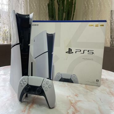 PS5 (Sony PlayStation 5): Продаю новую PlayStation 5 slim 1tb с дисководом! Коробка вскрывалась
