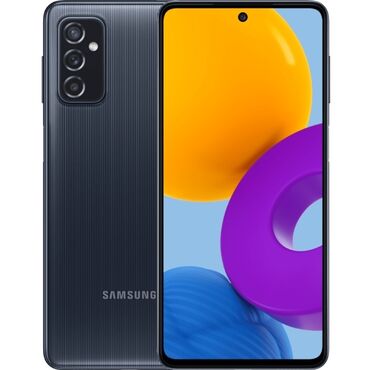 samsung x830: Samsung Galaxy M52 5G, 128 GB, rəng - Qara, Barmaq izi, İki sim kartlı, Face ID