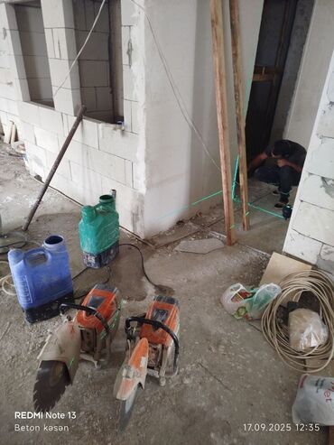 Beton işləri: Beton kəsmə beton deşmə xidməti Karot - HILTI DD 200 / 350 ilə 25 ° — 18