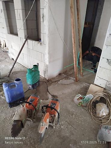 Beton işləri: Beton kəsmə beton deşmə xidməti Karot - HILTI DD 200 / 350 ilə 25 ° — 10