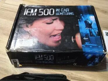 Slušalice: IEM 500 In Ear Monitor ID Oglasa: # Prijavi Informacije Slanje Brzom — 2