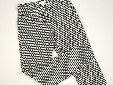 sukienki dla puszystych z dużym brzuchem: H&M, Material trousers for women, size S (EU 36)