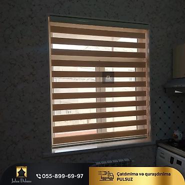 Pərdə və tüllər: Jalüz pərdə ucuz sok qiymətlər bizdə 2 ya 3 günərzində hazırlama — 14