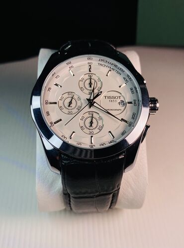 смарт часы с камерой: Классические часы часы, Tissot, Серебро, Швейцария, Водонепроницаемые, Секундомер, Мужские, Новый