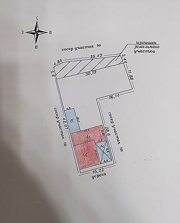 Продажа коттеджей и домов: Продаётся светлый дом с большим огороженным участком. Участок 9.7 — 4