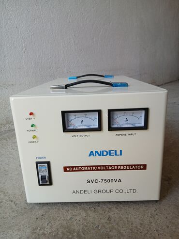 elektrik tənzimləyici: Yenidir işlənilməyib 1 ay olar alınıb sadəcə yanımızda trasmavatır