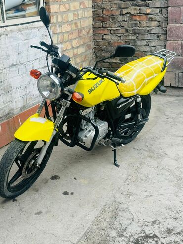 мотоцикл сузуки: Классический мотоцикл Suzuki, 150 куб. см, Бензин, Взрослый, Б/у