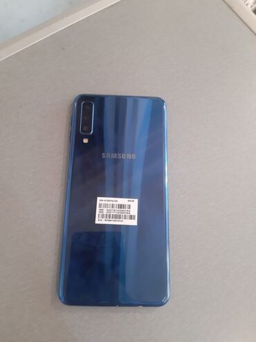tab2 a7: Samsung Galaxy A7 2018 | Yeni | 64 GB | rəng - Göy | Sensor, Barmaq izi, İki sim kartlı