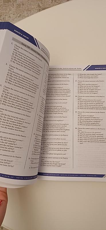Testlər: Məhsul: “English 250 buraxilis — 3