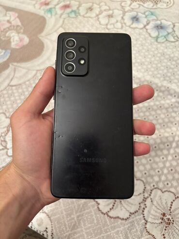 мини камеры видеонаблюдения для квартиры: Samsung Galaxy A52, rəng - Qara, Barmaq izi