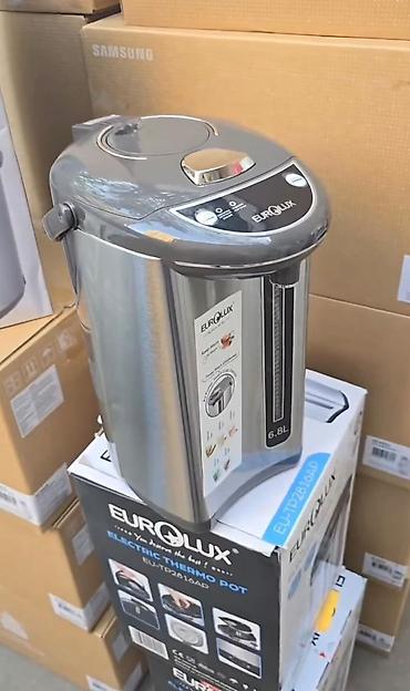 termos çaynik: Termopot Eurolux, 6 l, Yeni, Ünvandan götürmə, Ödənişli çatdırılma, Rayonlara çatdırılma — 10