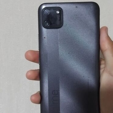 петличные микрофоны: Realme C11, Б/у, 32 ГБ, цвет - Серебристый, 2 SIM