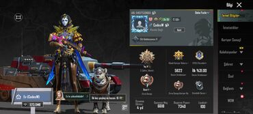 Digər: PUBG Mobile hesabı – zəngin kosmetik kolleksiya - X-Suit — 39