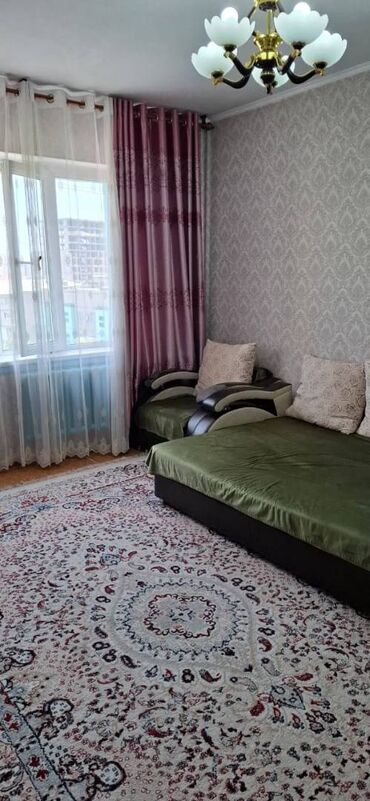 кок жар село: 1 комната, 37 м², 106 серия, 7 этаж, Косметический ремонт