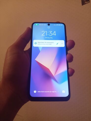 redmi note 10s 6128 qiymeti: Xiaomi Redmi Note 10S, rəng - Göy, 
 Barmaq izi, Face ID