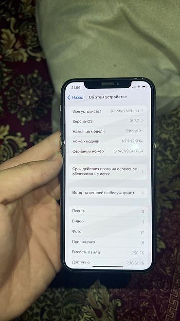 cd disk: IPhone Xs, Б/у, 256 ГБ, Серебристый — 3