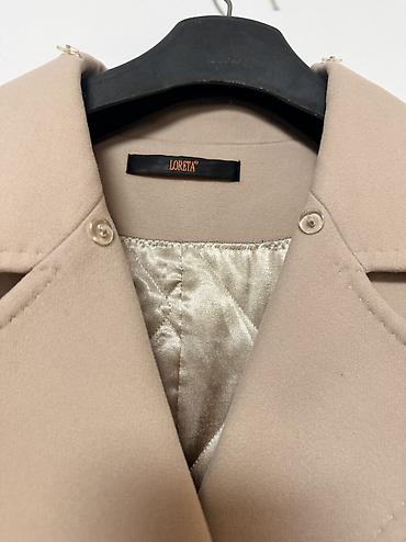 Пальто: Пальто, Классика, Зима, Кашемир, Оверсайз, L, XL — 4
