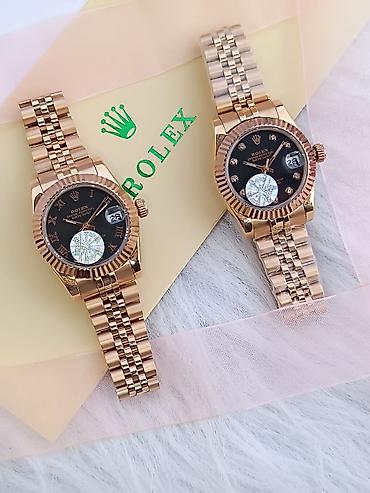 oyster saat: Yeni, Qol saatı, Rolex, rəng - Qızılı — 10