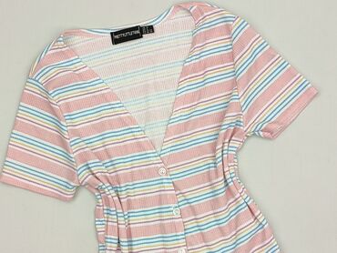 czerwona bluzki z bufkami: Women's blouse, Boohoo, size M (EU 38)