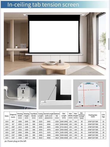 Proyektorlar: Yeni Stasionar Proyektor Pulsuz çatdırılma, Ödənişli çatdırılma, Rayonlara çatdırılma — 7