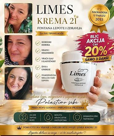 Nega kože: 👑 Limes 21 – krema koja je osvojila lice mnogih žena. i izbor za — 14