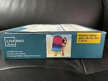 Bazeni i oprema: Naduvljivi dušek za bazen – „Ice Lolly“ - Brend: Livarno Home - — 10