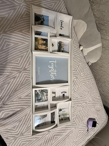 станок туникафон: Коллаж‑фоторамка настенная, белая - Материал: пластик, прозрачное — 2