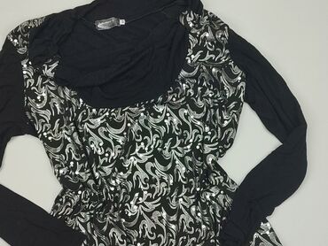 sukienki czarna wieczorowa długa: Blouse, L (EU 40), condition - Very good
