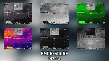 Оптикалык мээлеткичтер: Sytong FM06-50LRF Мультиспектральное двухспектральное тепловое — 7