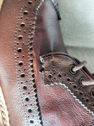 Botinkalar: Məhsul: Türkyə Fabrik istisali. Kişi üçün dəri broq (chelsi) çəkmələr — 11