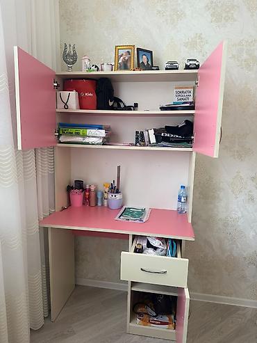 Yazı masası – Masazır - Ölçü: təxmini orta ölçülü iş sahəsi, ev/ofis lalafo.az -da Yazı masası – Masazır - Ölçü: təxmini orta ölçülü iş sahəsi, ev/ofis