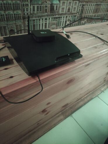 xbox 360 freeboot купить: PlayStation 3 Slim oyun konsolu + TV box - PS3 Slim korpuslu oyun