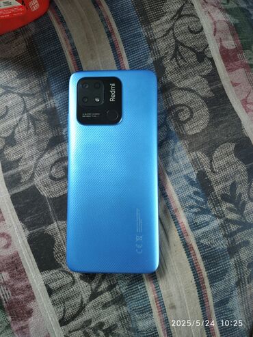 Redmi: Redmi, Redmi 10C, Б/у, 128 ГБ, цвет - Голубой, 1 SIM, 2 SIM