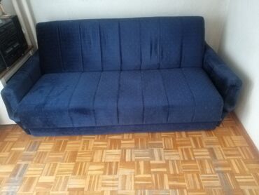 polovni namestaj kragujevac: Two-seat sofas, color - Blue, Used