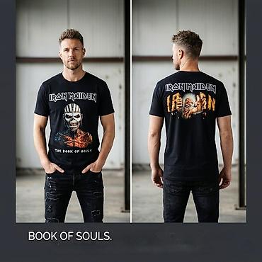 boot: Футболки с принтами Iron Maiden (черные) Варианты дизайна: - — 4