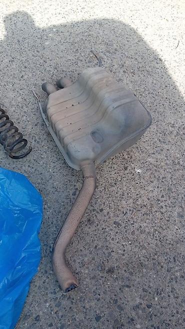 amort: Məhsul: Avtomobil üçün arxa asqı yayları və səsboğucu (çıxış borusu — 4