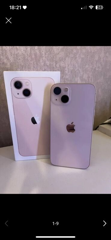 irşad iphone 13: IPhone 13, 128 GB, Çəhrayı, Face ID