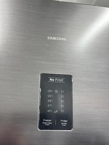Бытовая техника: Холодильник Samsung, нержавеющая сталь, с нижней морозильной камерой и — 2