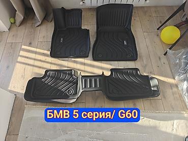 Полики: Коврики салона для BMW 3 серии (кузов G20) — полный комплект На — 6