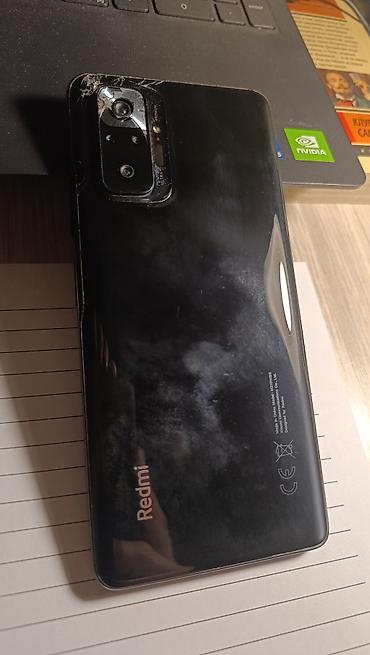 Техника и электроника: Redmi, Redmi Note 10 Pro, Б/у, 256 ГБ, цвет - Синий, 2 SIM — 1