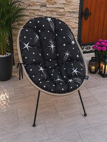 sat: Jastuk/dušek za kružnu stolicu (papasan/zen/egg stil) - Debelo — 2