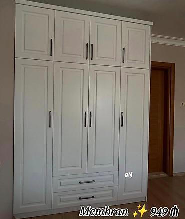 *Membran 4 qapılı dolab* Yeni sifarişlə hazırlanır Ölçü 160*47*240*