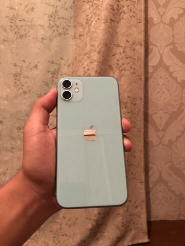 оперативная память 4 гб ddr4: IPhone 11, Жаңы, 128 ГБ, Жашыл, Заряддоочу түзүлүш, Коргоочу айнек, Каптама, 76 %